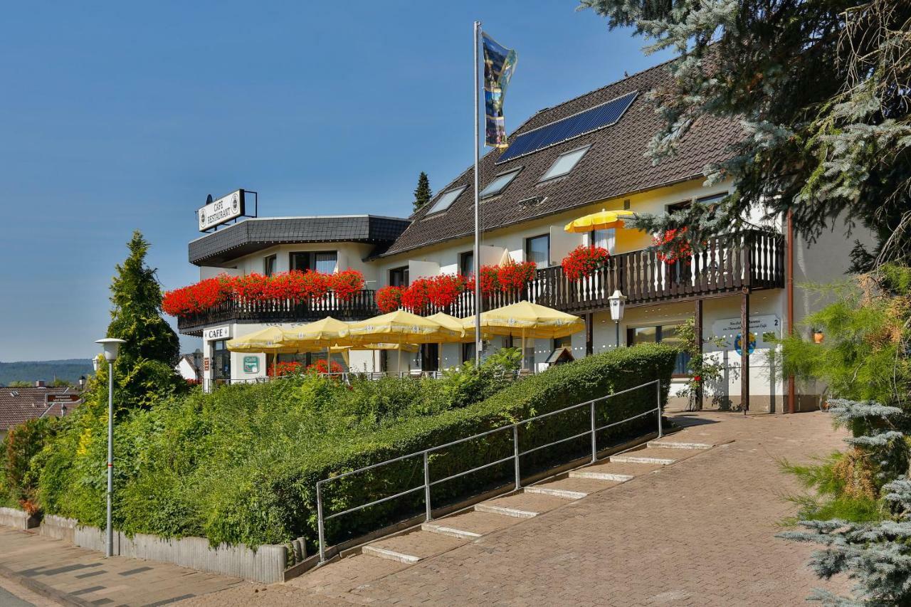 Themen Hotel Terrassen Cafe Bad Munder am Deister Ngoại thất bức ảnh
