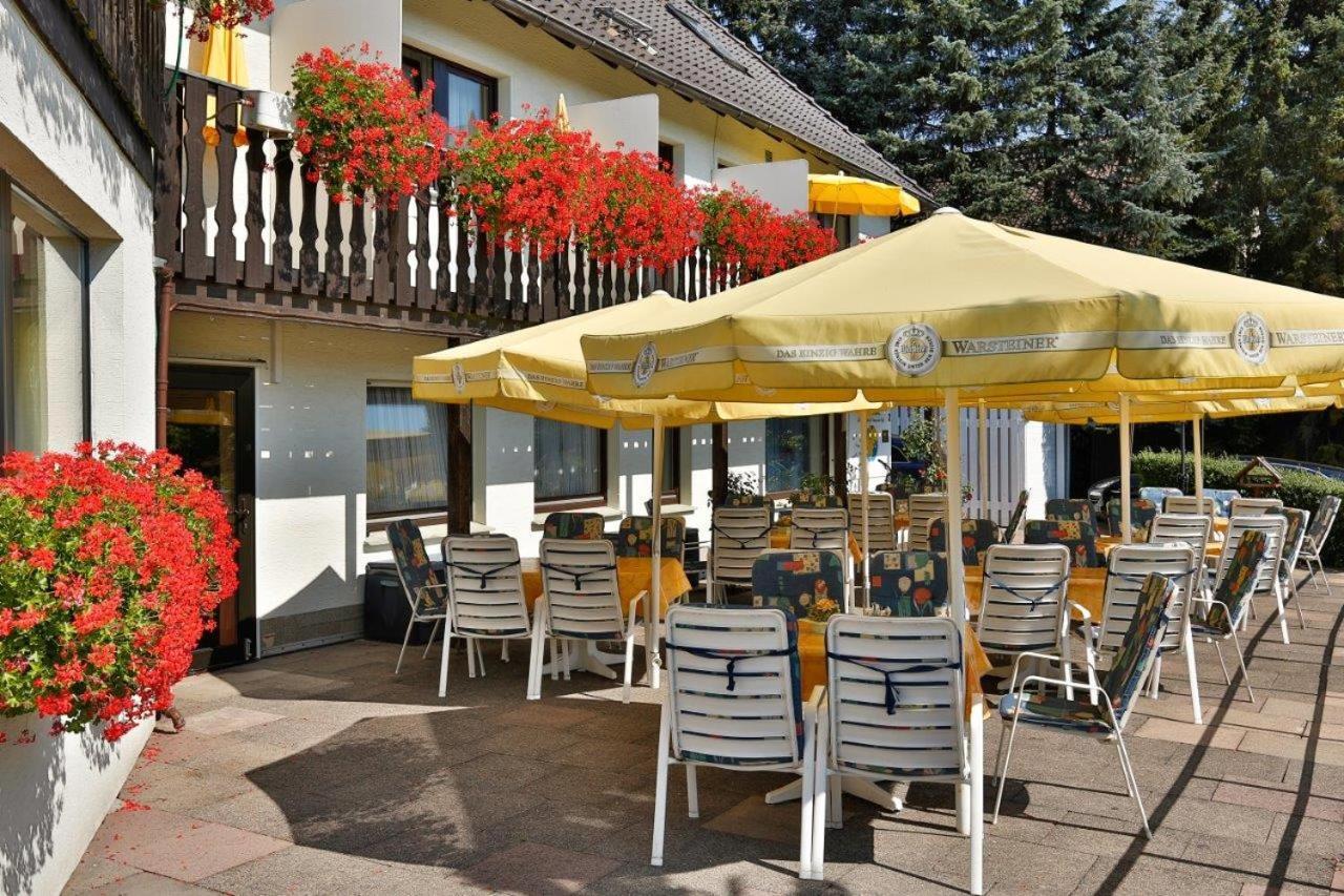 Themen Hotel Terrassen Cafe Bad Munder am Deister Ngoại thất bức ảnh